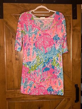 Lilly Pulitzer Dress, EUC, Size Small. Let’s Cha Cha print.
